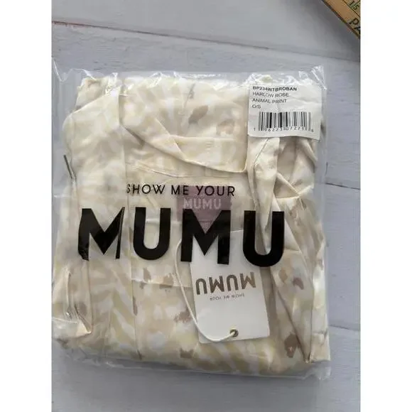 Show Me Your Mumu Harlow Robe Animal Print - Picture 3 of 9